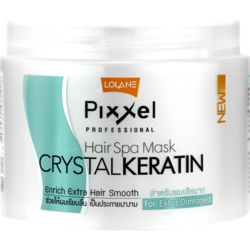 🔥Buy 1 free 1-LOLANE Pixxel Hair Spa Mask Crystal Keratin for Extra Damaged 450g