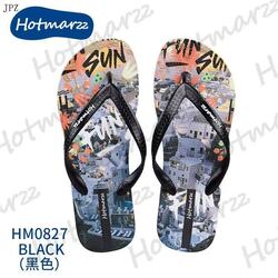 Hotmarzz Funsun Black Flip Flop