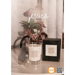 The Jessica Scented Candle Vanilla 230g