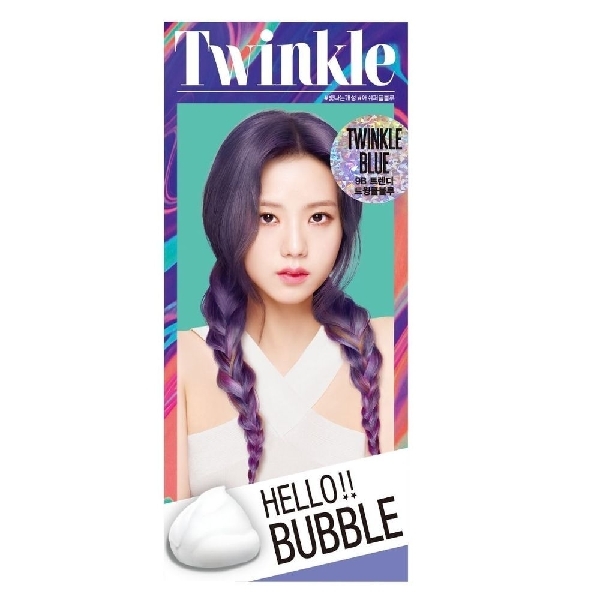 សាប៊ូកក់ពណ៌ MISE EN SCENE Hello Bubble Twinkle Blue