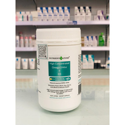NUTRIENT NATURE High Concentrated Omega - 3 Mini+D3 