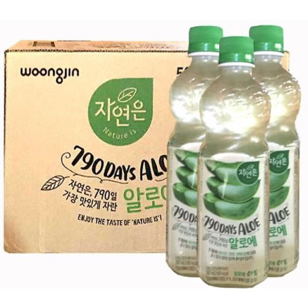 Woonjin 790Days Aloe 500ml - 20 Bottles 