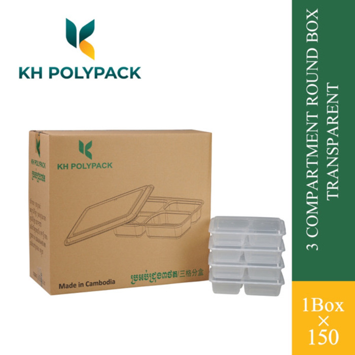 3 Compartment Box-150sets