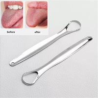 Stainless Steel Tongue Scraper 