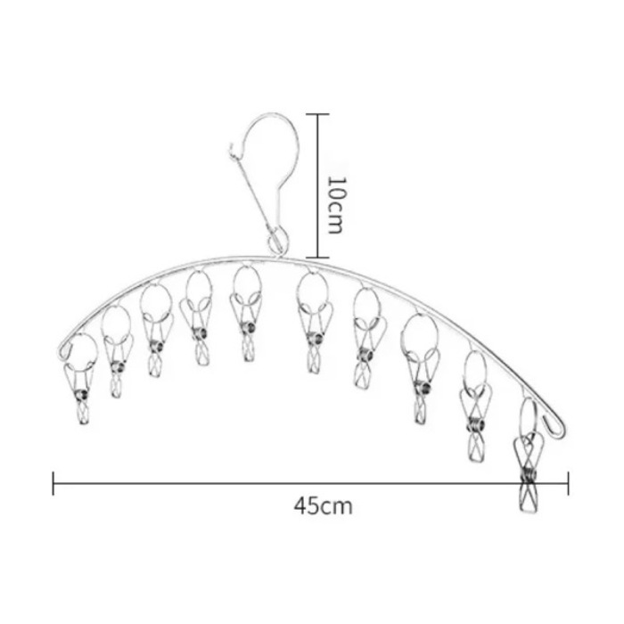 3PCS Stainless Steel Hangers 