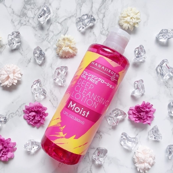 Hanajirushi Deep Cleansing Lotion Moist 380ml