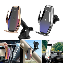 Car Phone Holder HOCO S14 Wireless Charger