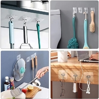 50PCS Door Wall Hook Hanger