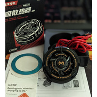 MEMO CX02 Magnetic Phone Cooler Wireless Charging - Black