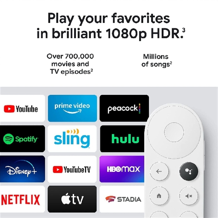 Chromecast with Google TV (HD) 