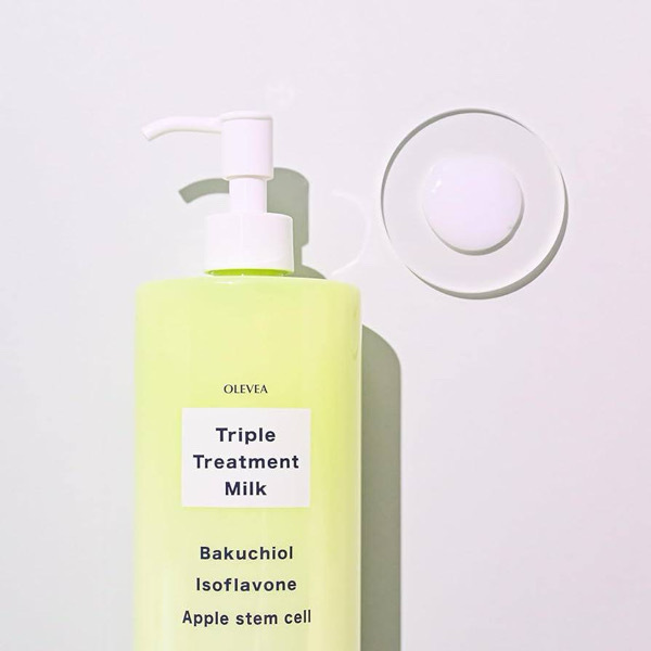 [ OLEVEA ] OLEVEA Triple Treatment Milk Bakuchiol, Isoflavone, and Apple stem cell 
