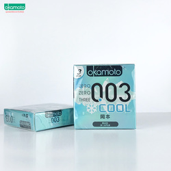 🔥ទិញ1កញ្ចប់តូច ថែម(Harmony 3’s) 1កញ្ចប់ - okamoto 0.03 Cool 3’s
