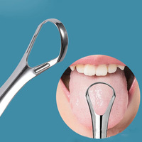 Stainless Steel Tongue Scraper 