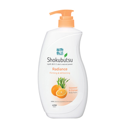 Shokubutsu Body Foam Firming & Whitening 900ml - 1 Bottle