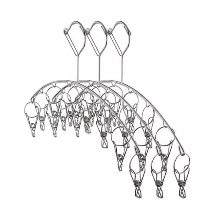 3PCS Stainless Steel Hangers 