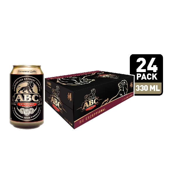 ABC Extra Stout Beer Can 330ml