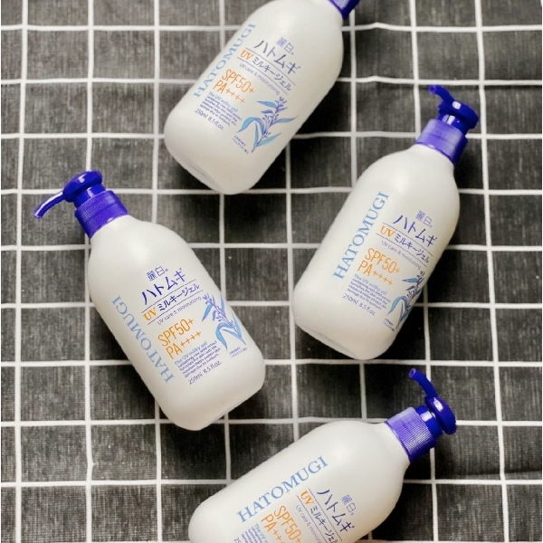 HATOMUGI UV Care & Moisturizing SPF 50 PA +++ 250ml