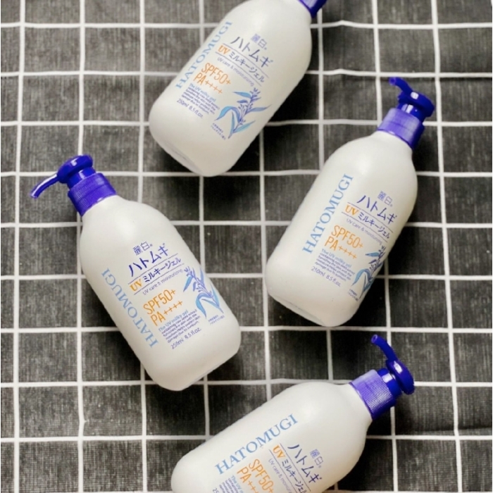 HATOMUGI UV Care & Moisturizing SPF 50 PA +++ 250ml