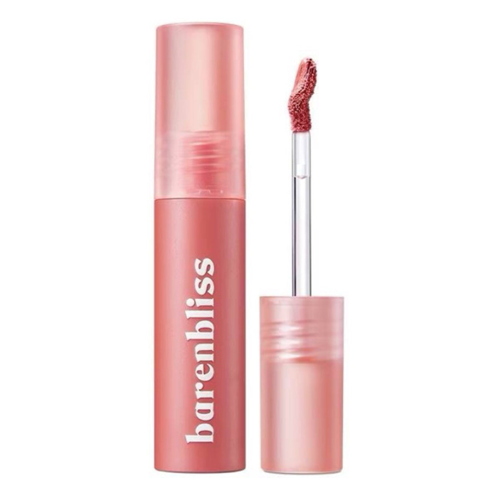 barenbliss cherry makes cheerful lip velvet #01 Blushed moment