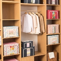 Clothing Organizer Storage Bag with Steel Frame