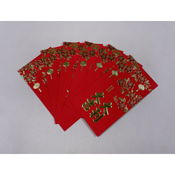 Red Pocket 6pcs 9x18cm