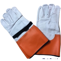 Leather Gloves White