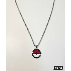 Pokemon Pokeball pendant Necklace