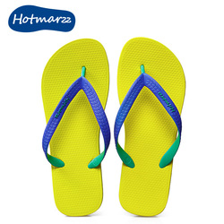 Hotmarzz Blue Yellow Flip Flop