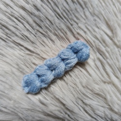 Handmade Crochet Hair Pin - Sky Blue