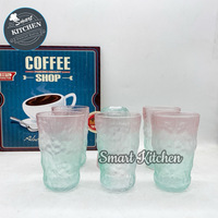 Colorful Glass #KB047-2 6PCS