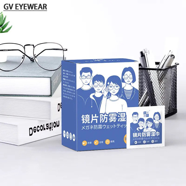 100PCS Anti-Fog Wipes 