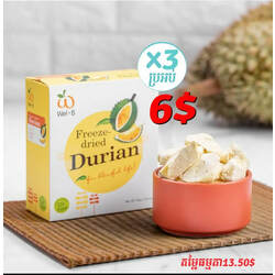 Freeze-dried Durian