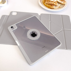 PS-00186 iPad 720° Magnetic Separation Rotating Premium case / Grey / 1PC