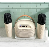 Speaker Karaoke K30 2 Mic បាសច្រៀងខារ៉ាអូខេ K30 បាន មានម៉ៃក្រូហ្វូន2ដើម