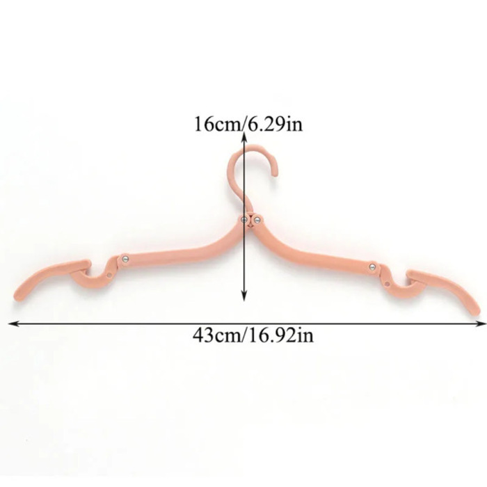 Portable Folding Clothes Hanger 4PCS