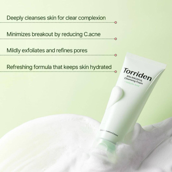Torrden Balanceful Cleansing Foam + Salicylic Acid