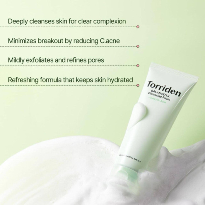 Torrden Balanceful Cleansing Foam + Salicylic Acid