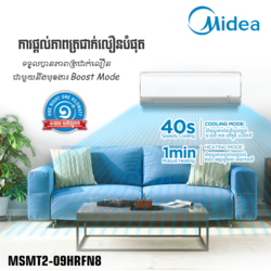 Midea Air Conditioner 1HP MSMT2-09HRFN8