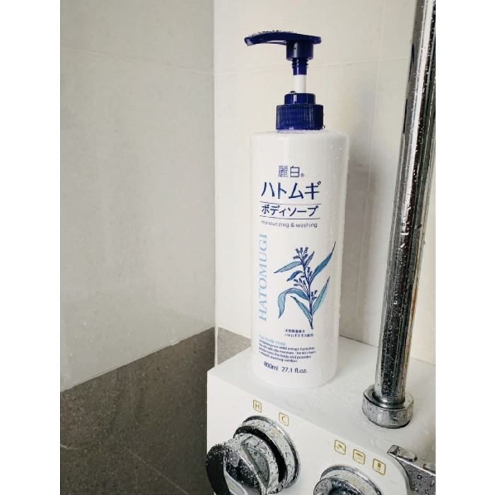 HATOMUGI Moisturizing Washing Body Soap  800ml