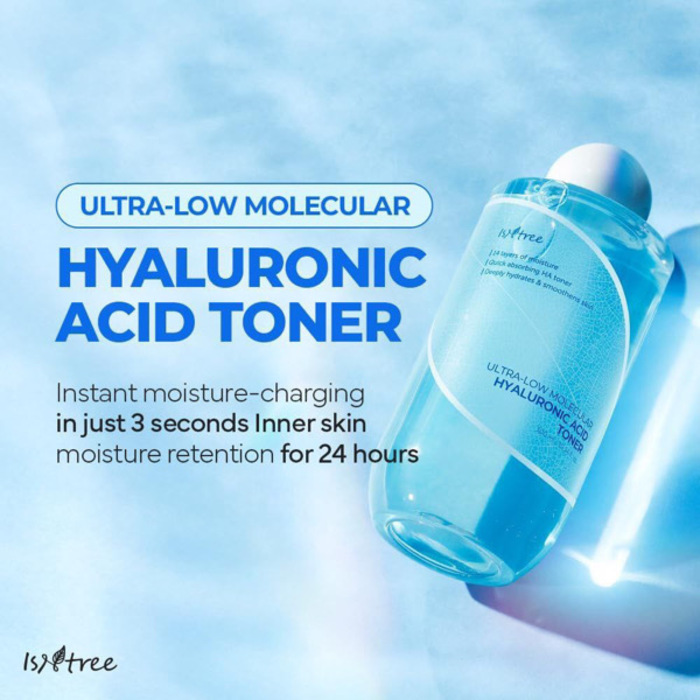 Isntree Ultra-low molecular hyaluronic acid toner 