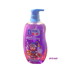 D-Nee Violet Kids Head & Body Bath 400ml