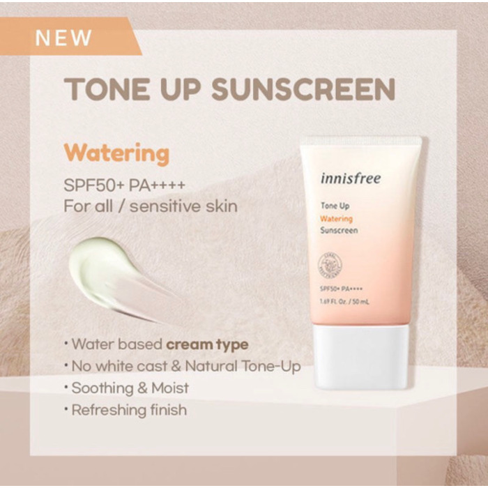 innisfree Tone Up Watering Sunscreen