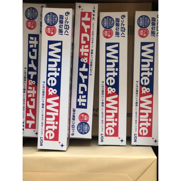 Lion White & White Toothpaste