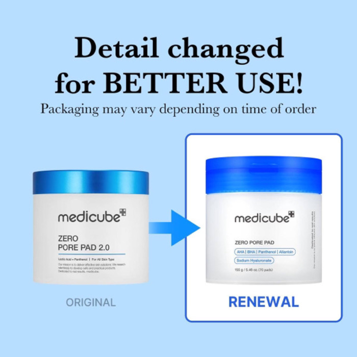 Medicube Zero Pore Pad 2.0 