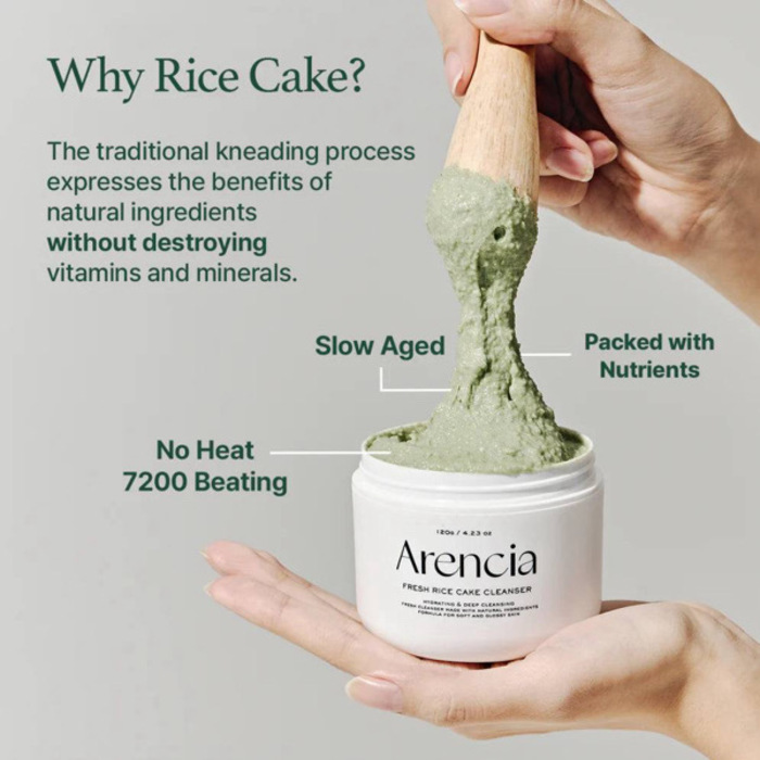 [Arencia]FRESH GREEN RICE MOCHI CLEANSER 