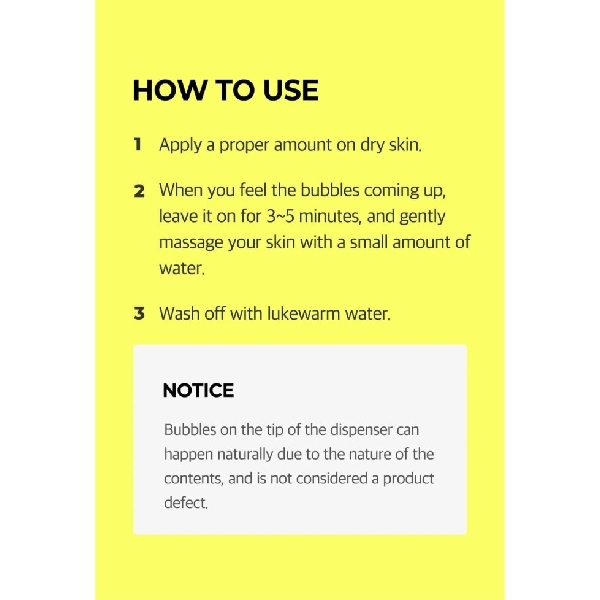 SOME BY MI Charcoal BHA Pore Clay Bubble Mask