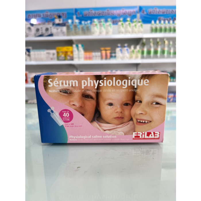 Sérum Physiologique 5ml Single-Dose Vials