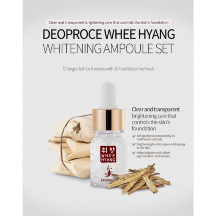 Deoproce Whee Hyang Anti Wrinkle Whitening Ampoule 13g