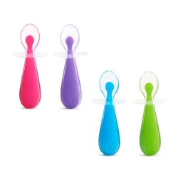 Gentle Scoop™ 2pk Silicone Training Spoons