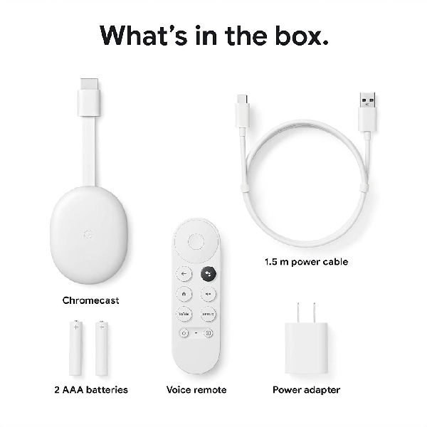 Chromecast with Google TV (HD) 